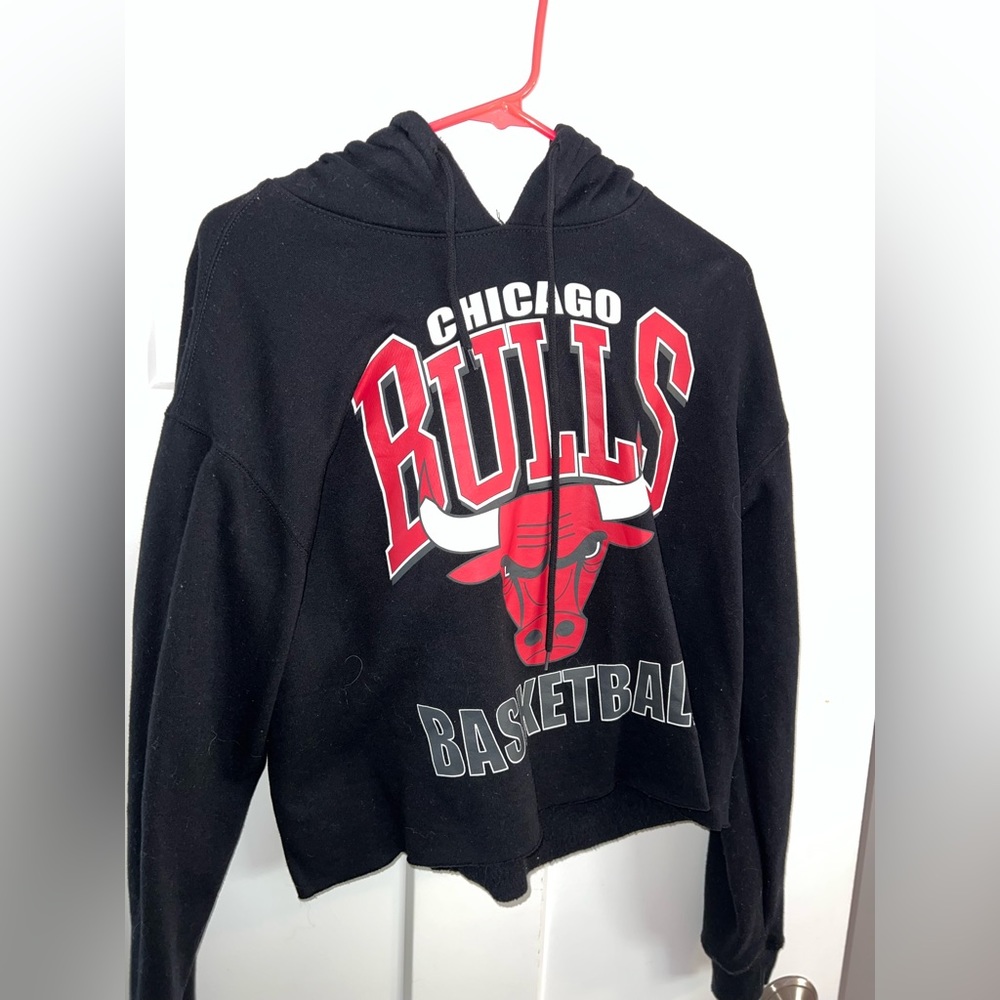 Chicago Bulls Cropped Sweatshirt